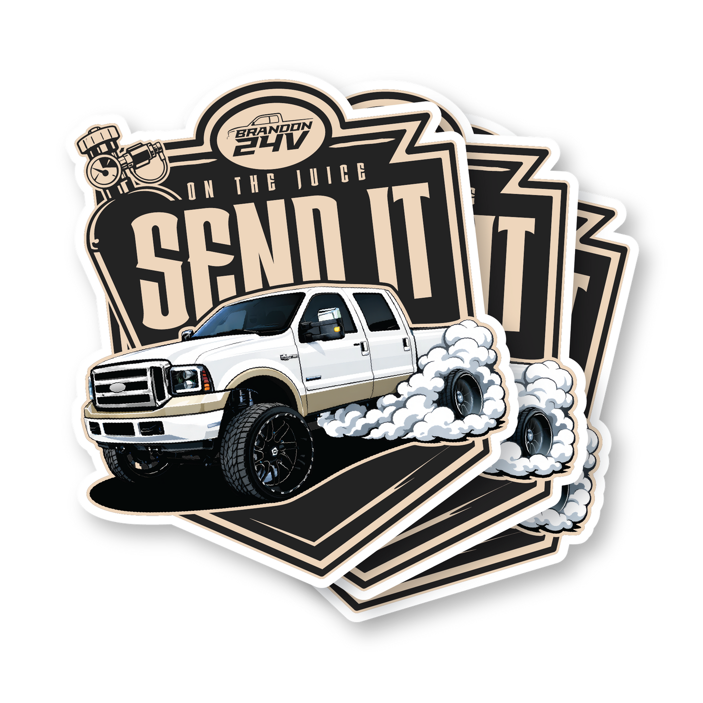 "Send It" 6.0 Sticker