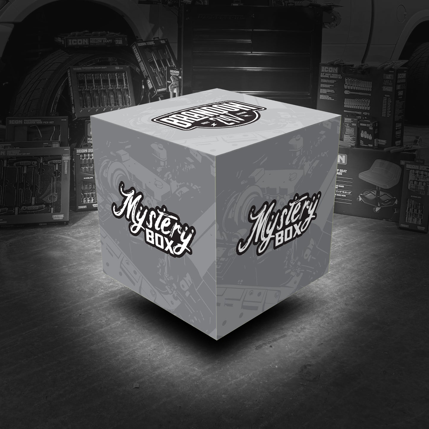 Silver Mystery Box